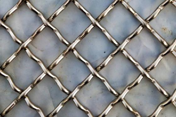 Duarbel Pre-Crimped Wire Mesh High Carbon Steel Lock Crimp Screen Long Lifespan