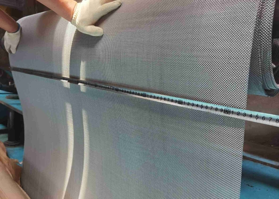 방범 금속 와이어 메쉬 스크린 도난 방지 알루미늄 프로파일 평직